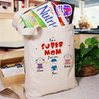 Super Grandma Personalized Canvas Tote Bag